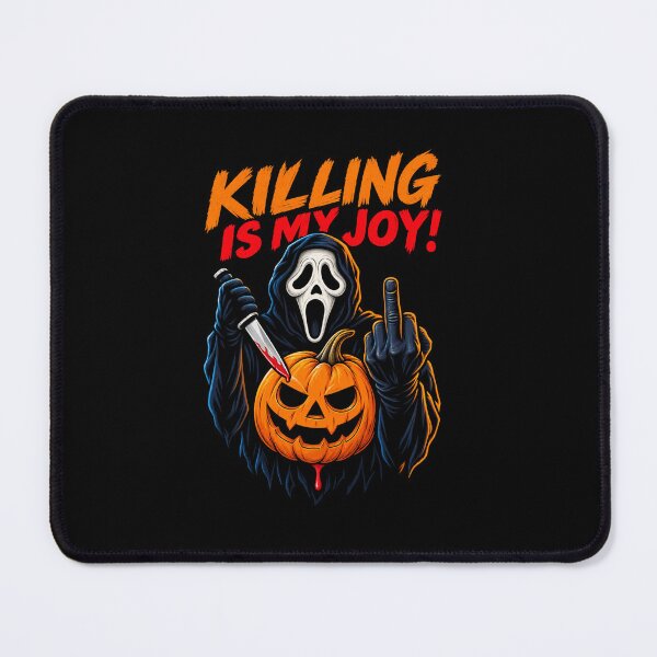 Item preview, Killing Is My Joy Halloween Horror Pumpkin Slasher designed and sold by Final Chance Designs⭐️⭐️⭐️⭐️⭐️.