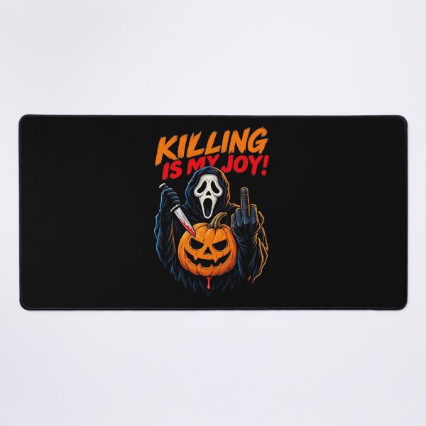 Item preview, Killing Is My Joy Halloween Horror Pumpkin Slasher designed and sold by Final Chance Designs⭐️⭐️⭐️⭐️⭐️.