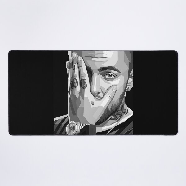 Artikelvorschau, Mac Miller Graustufen entworfen und verkauft von gosipli438.