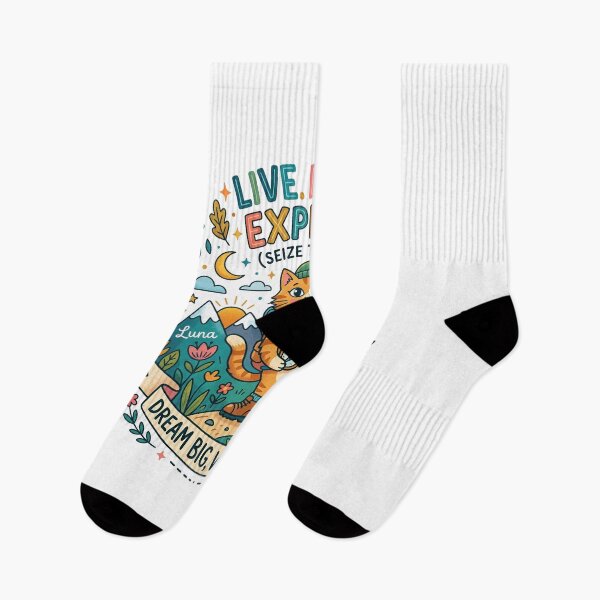 Item preview, LIVE LAUGH EXPLORE designed and sold by decimalades.