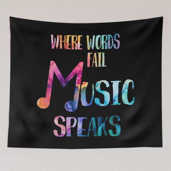 Item preview, Cita colorida de Music Speaks designed and sold by Primroaddesigns.