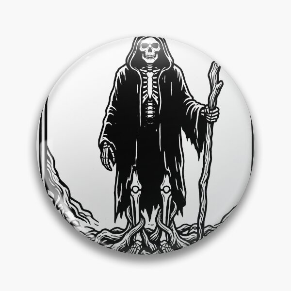 Item preview, Hooded Skeleton Entwined with Twisting Roots designed and sold by MisteryDesigner.