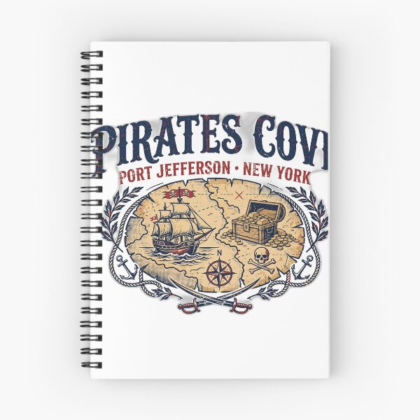 Item preview, Pirates Cove Port Jefferson NY Shirt | Vintage Pirate Souvenir T-Shirt designed and sold by FitEnvy.