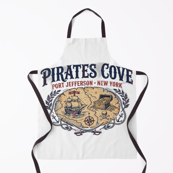 Item preview, Pirates Cove Port Jefferson NY Shirt | Vintage Pirate Souvenir T-Shirt designed and sold by FitEnvy.