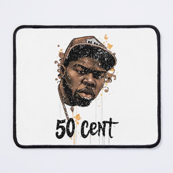 Item preview, 50 Cent Hip Hop Legend Vector Art  designed and sold by omorrowsgStudio.