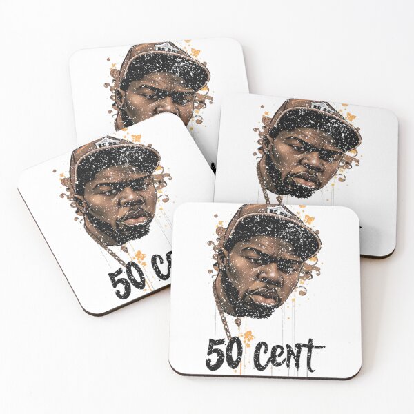 Item preview, 50 Cent Hip Hop Legend Vector Art  designed and sold by omorrowsgStudio.