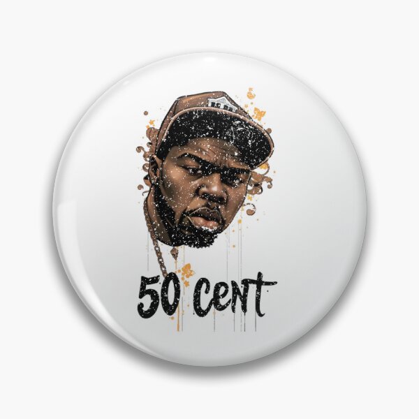 Item preview, 50 Cent Hip Hop Legend Vector Art  designed and sold by omorrowsgStudio.