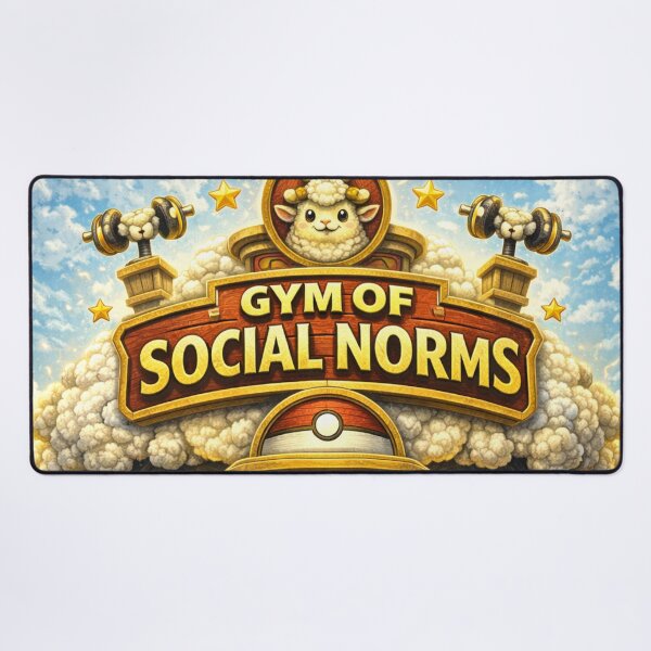 Item preview, Gym of Social Norms | PokeSheep Sheepism Parody designed and sold by Thpoar.