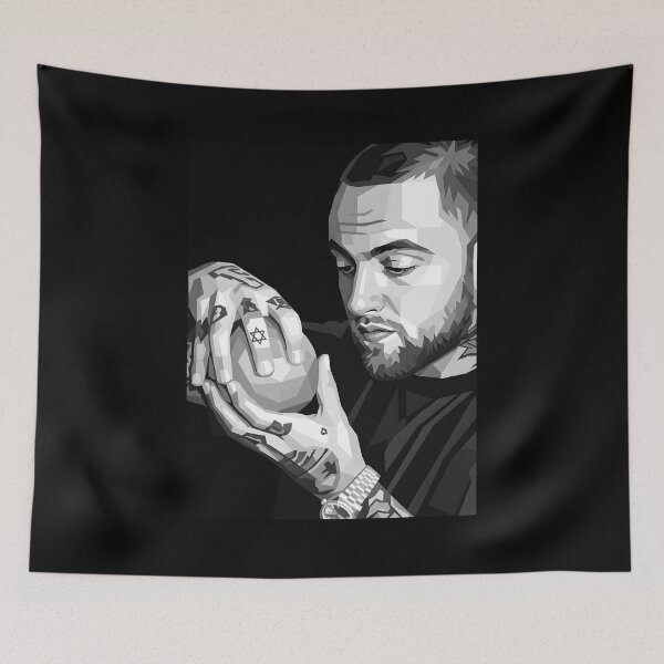 Item preview, Mac Miller Grayscale designed and sold by gosipli438.