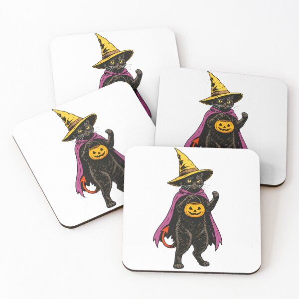 Item preview, Spooky Witch Cat Halloween Trick or Treat designed and sold by MagicTheDog.