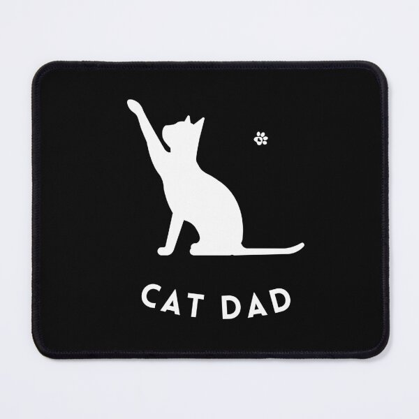Item preview, Cat Dad – Cat Dad T-Shirt with cat motif designed and sold by Katja LebenFreude.
