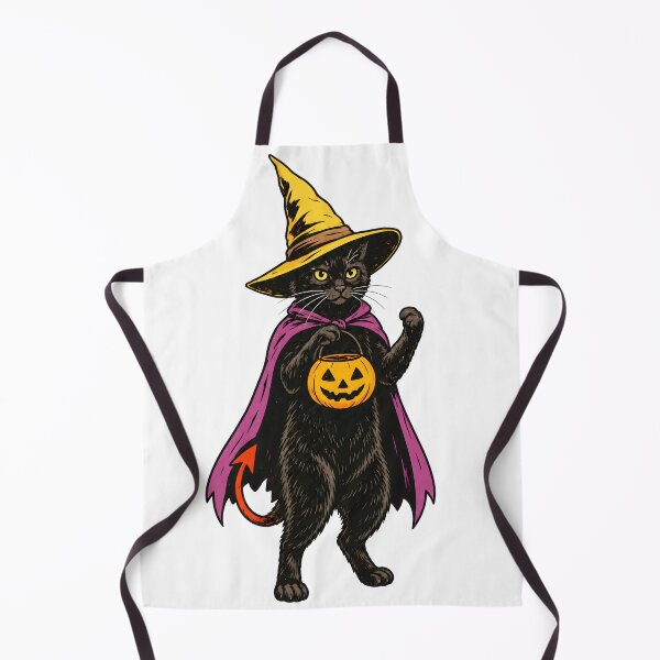 Item preview, Spooky Witch Cat Halloween Trick or Treat designed and sold by MagicTheDog.