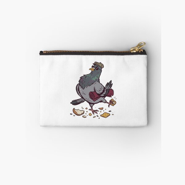Item preview, Cool City Pigeon Funny Street Pretzel Bird Art designed and sold by mood-draftsman.
