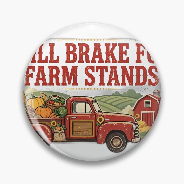 Item preview, Will Brake for Farm Stands Shirt | Funny Farmhouse Pickup Truck T-Shirt designed and sold by FitEnvy.