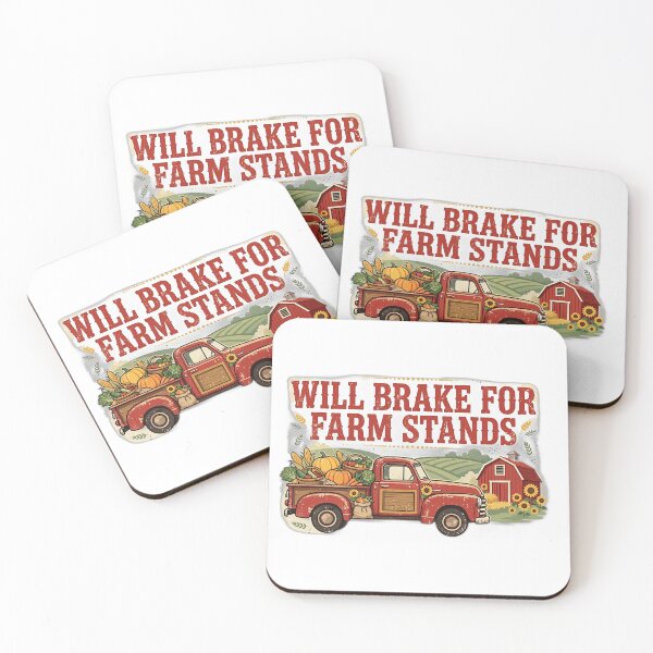 Item preview, Will Brake for Farm Stands Shirt | Funny Farmhouse Pickup Truck T-Shirt designed and sold by FitEnvy.
