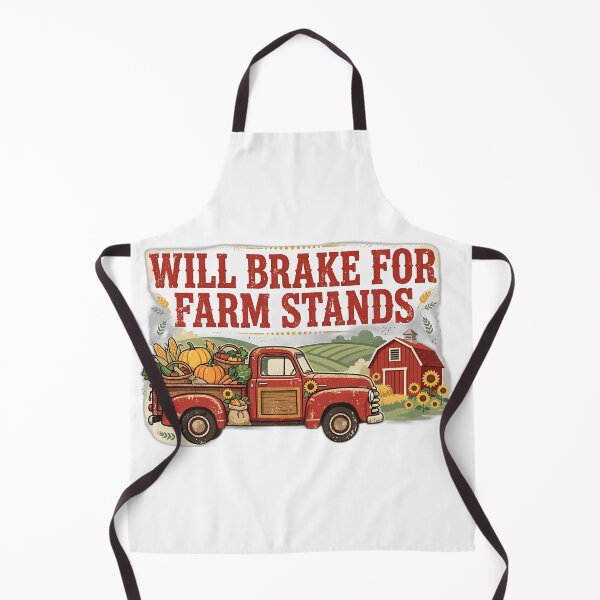 Item preview, Will Brake for Farm Stands Shirt | Funny Farmhouse Pickup Truck T-Shirt designed and sold by FitEnvy.