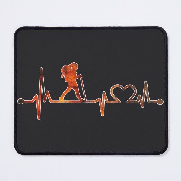 Item preview, Hiking Heartbeat designed and sold by Frenzygeonar.