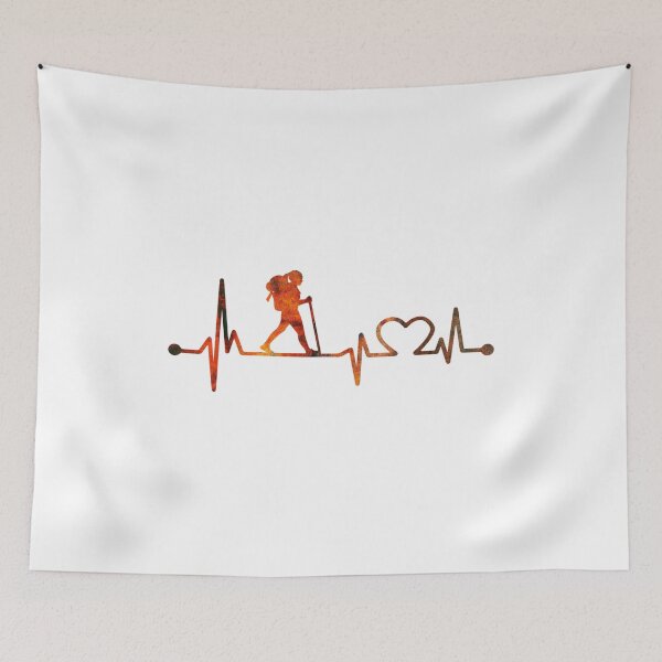 Item preview, Hiking Heartbeat  designed and sold by Frenzygeonar.
