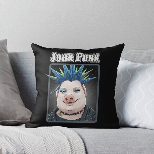 Item preview, John Punk Portrait Art designed and sold by deathanarchy.