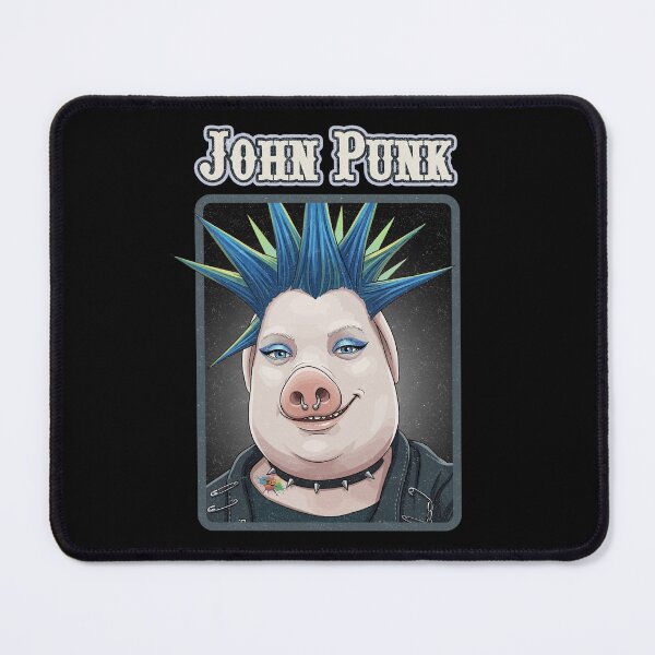 Item preview, John Punk Portrait Art designed and sold by deathanarchy.