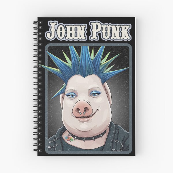 Item preview, John Punk Portrait Art designed and sold by deathanarchy.