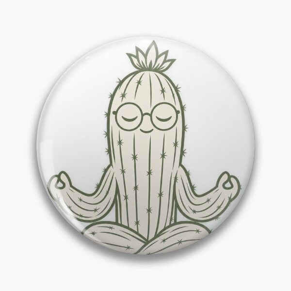 Item preview, Yoga Cactus designed and sold by Papillon Studio.