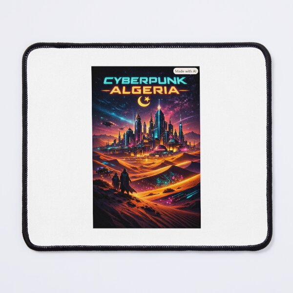 Item preview, Cyberpunk Algeria – Neon Sahara City designed and sold by synthesisnft.