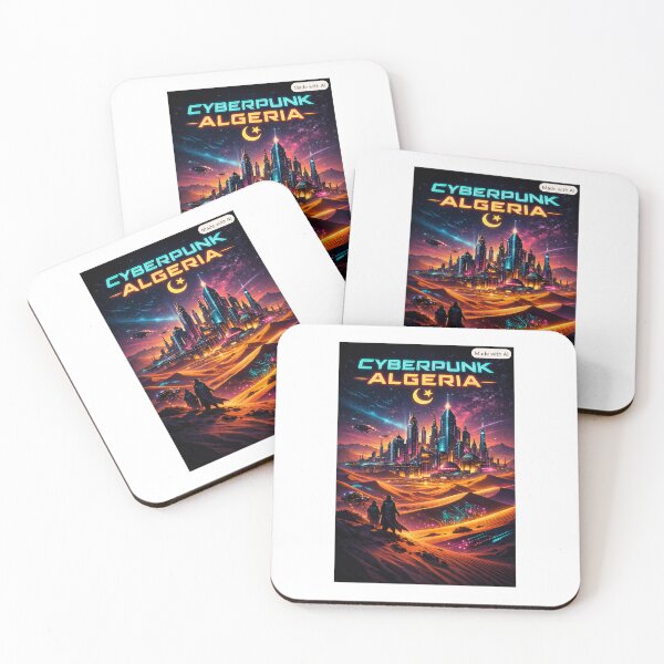 Item preview, Cyberpunk Algeria – Neon Sahara City designed and sold by synthesisnft.