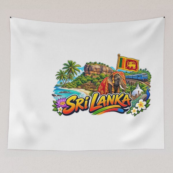 Item preview, I LOVE SRILANKA designed and sold by Looplk.