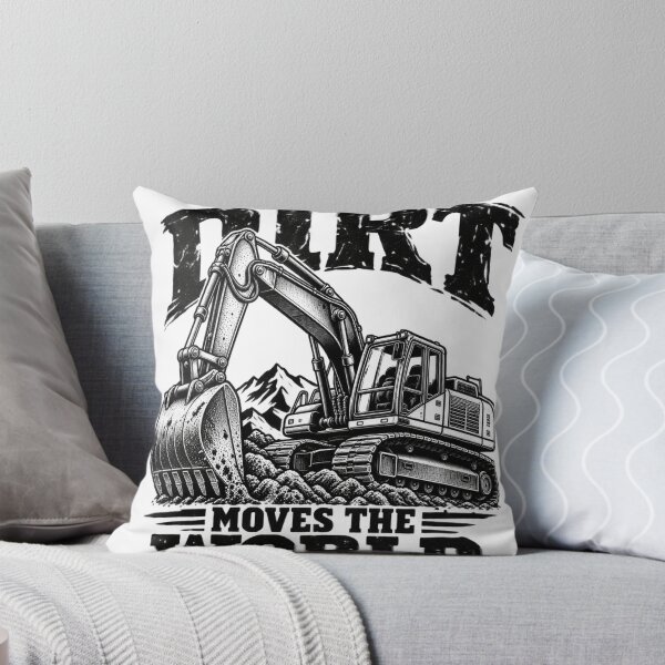 Item preview, Dirt Moves the World – Heavy Equipment designed and sold by rachidloucif.