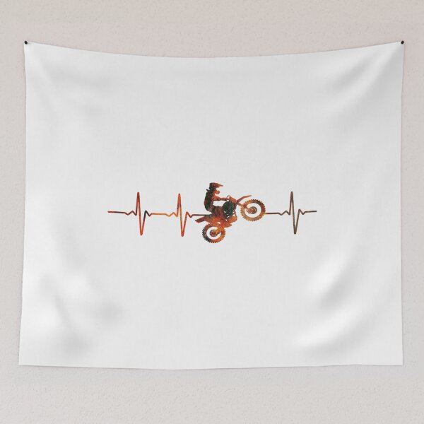 Item preview, Motocross Heartbeat designed and sold by Frenzygeonar.