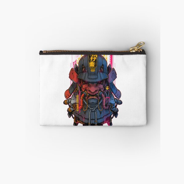 Item preview, Futuristic Samurai Mecha Warrior Illustration with Cybernetic Armor and Katana designed and sold by nemuwu.