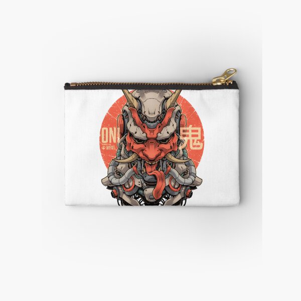 Item preview, Oni Mecha Fusion Design Featuring Futuristic Samurai and Robotic Elements designed and sold by SavanahFirefox.