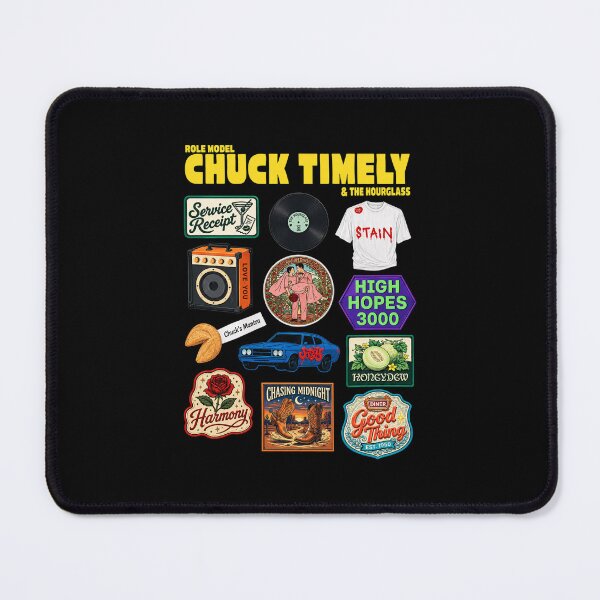 Item preview, Chuck Timely Hourglass Retro Pop Music 2026 designed and sold by bcouchie.