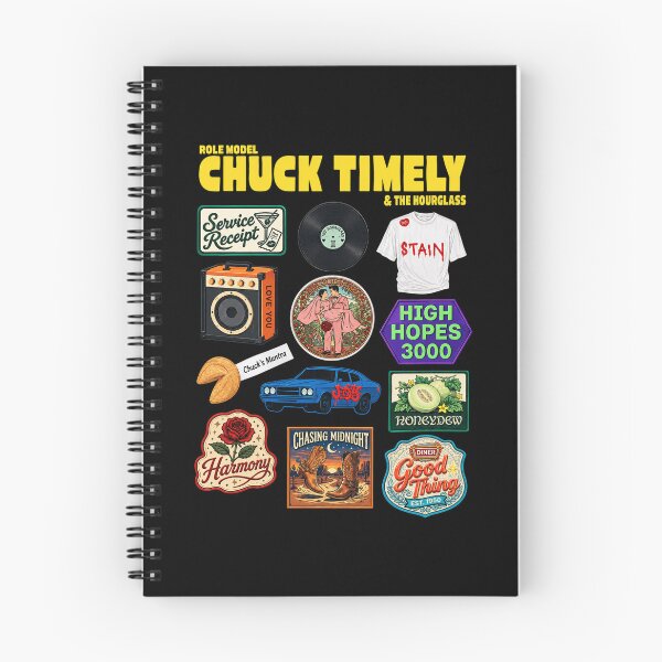Item preview, Chuck Timely Hourglass Retro Pop Music 2026 designed and sold by bcouchie.