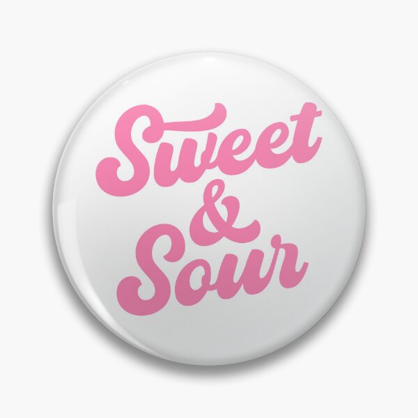 Item preview, Sweet & Sour (Pink text on white) designed and sold by STUDIO-72.