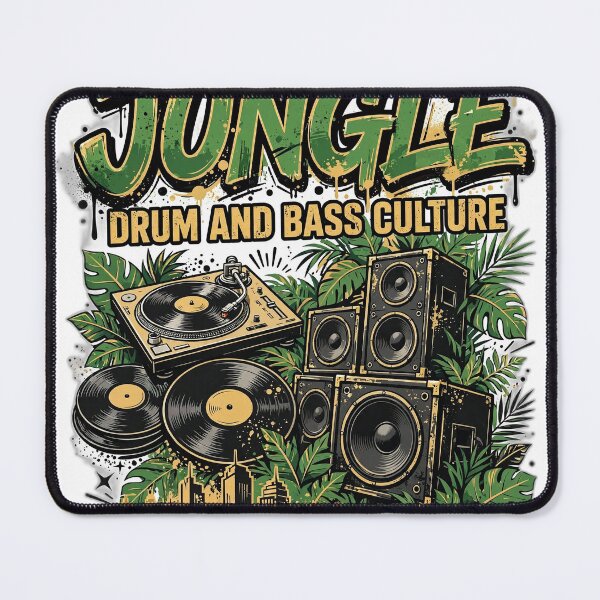 Item preview, Jungle Drum and Bass Shirt | EDM Rave T-Shirt designed and sold by FitEnvy.
