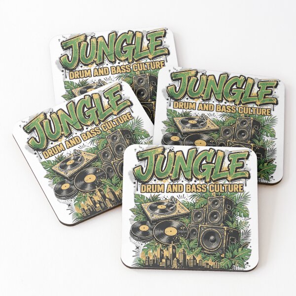 Item preview, Jungle Drum and Bass Shirt | EDM Rave T-Shirt designed and sold by FitEnvy.