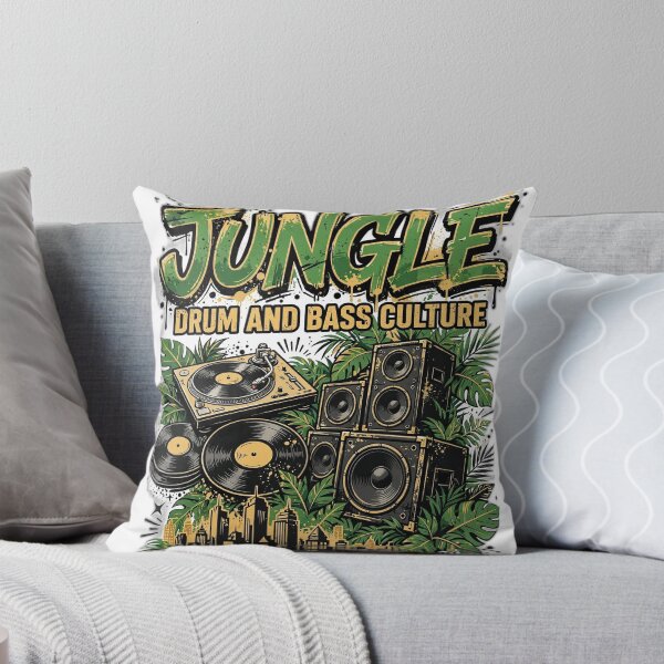 Item preview, Jungle Drum and Bass Shirt | EDM Rave T-Shirt designed and sold by FitEnvy.