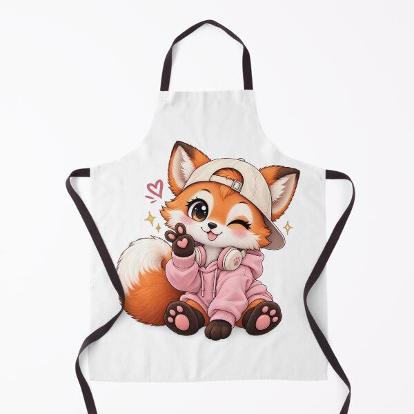Item preview, Cute Fox DJ designed and sold by LunaVales.