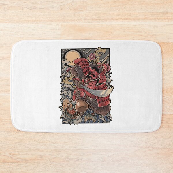 Item preview, Yopparai The Drunken Samurai Artistic Illustration with Traditional Japanese Style designed and sold by SavanahFirefox.