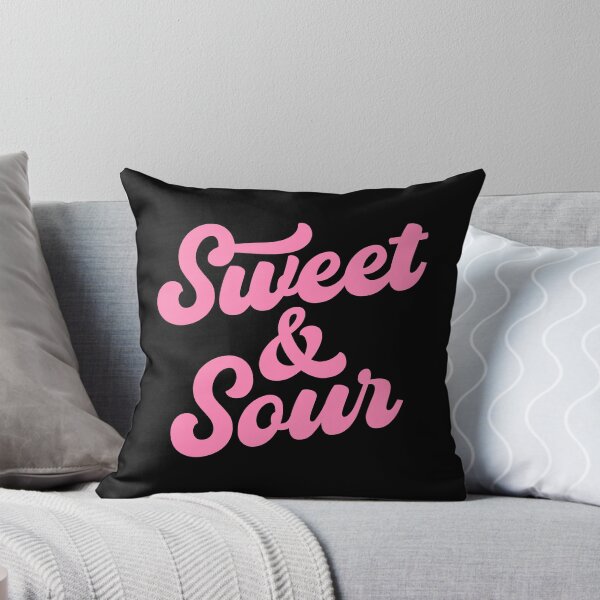 Item preview, Sweet & Sour (Pink text on black) designed and sold by STUDIO-72.