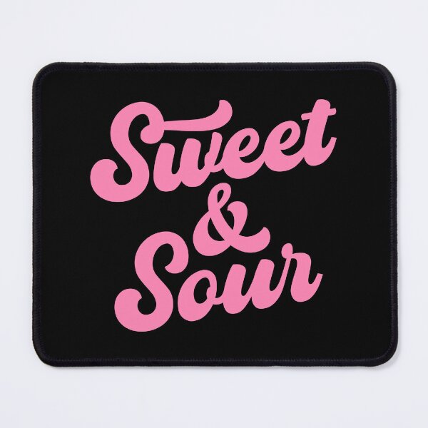 Item preview, Sweet & Sour (Pink text on black) designed and sold by STUDIO-72.