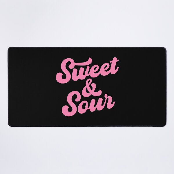 Item preview, Sweet & Sour (Pink text on black) designed and sold by STUDIO-72.