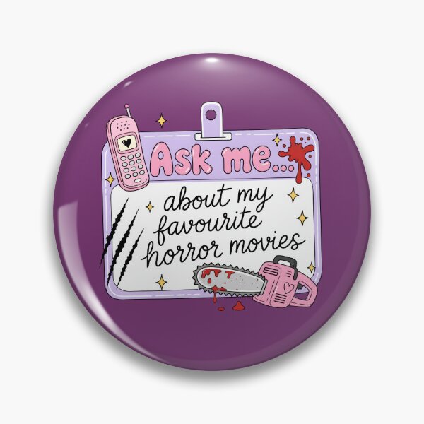 Item preview, Cute Name Tag Halloween Movie Lover designed and sold by The Inspo Edit.