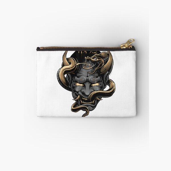 Item preview, Traditional Hannya Demon Mask Japanese Tattoo Art Design designed and sold by nemuwu.