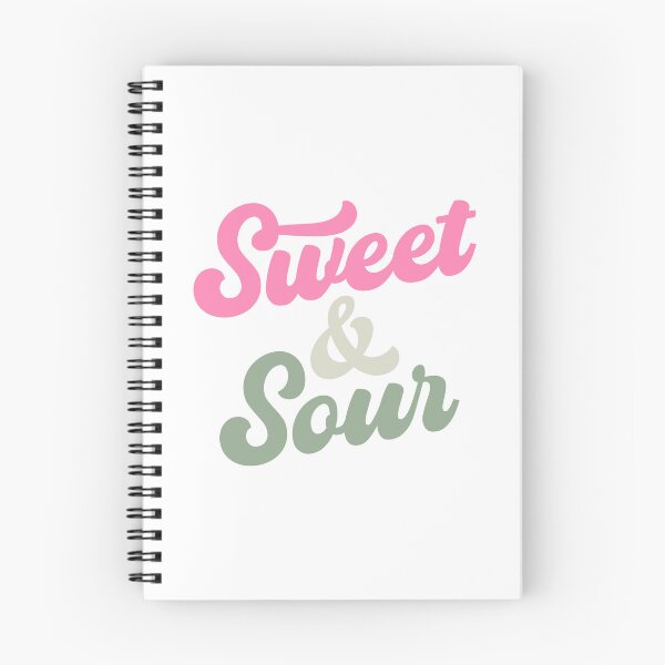 Item preview, Sweet & Sour (Pink & green text on white) designed and sold by STUDIO-72.