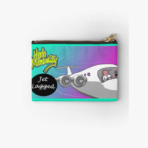 Item preview, Jet-Lagged (teal) designed and sold by Herb-Mentality.