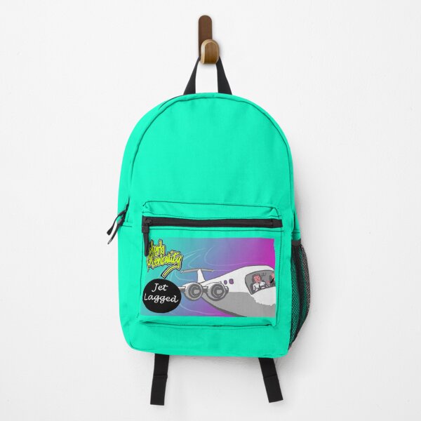 Item preview, Jet-Lagged (teal) designed and sold by Herb-Mentality.