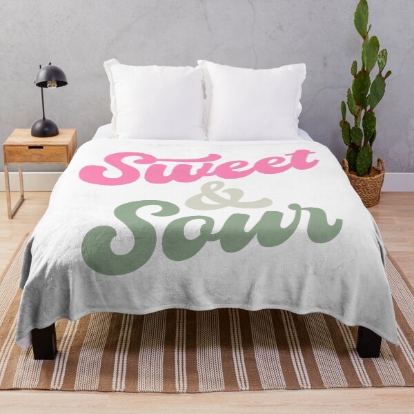 Item preview, Sweet & Sour (Pink & green text on white) designed and sold by STUDIO-72.